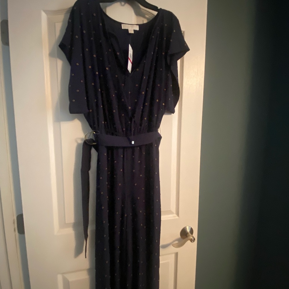 Michael Kors Blue Jumpsuit